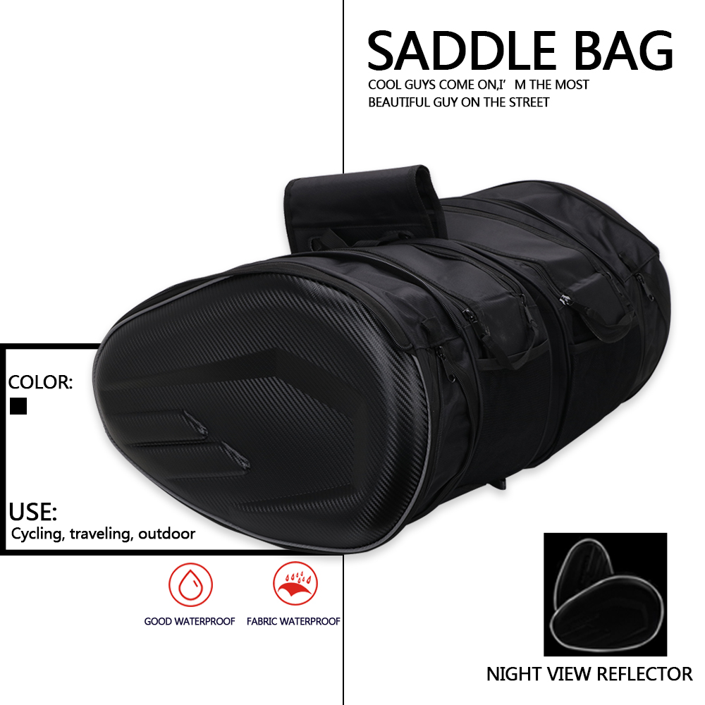 Panniers Waterproof Rear - Motorcycles Bag Rear Seat Side Bag