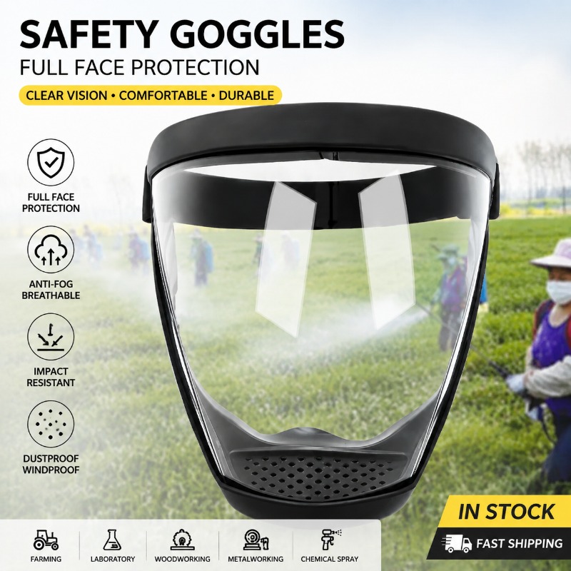 Cycling To Work - Pesticide Protective Mask Anti Fog Protective