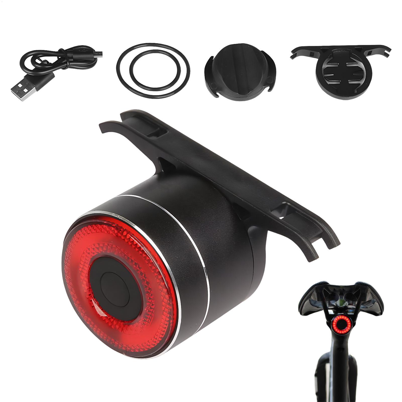 Commuting With Road Bike - Bike Rear Light Smart Bike Back
