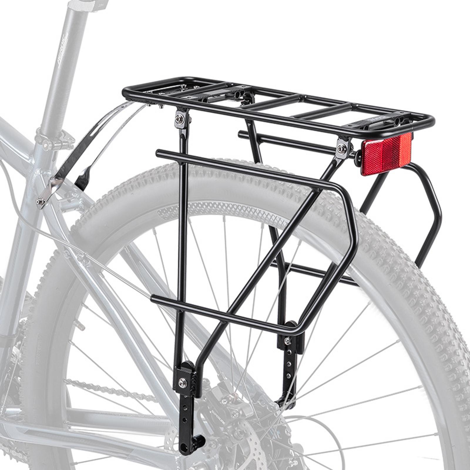 Commuting With Road Bike - Bike Pannier Rack Versatile Aluminum Rear