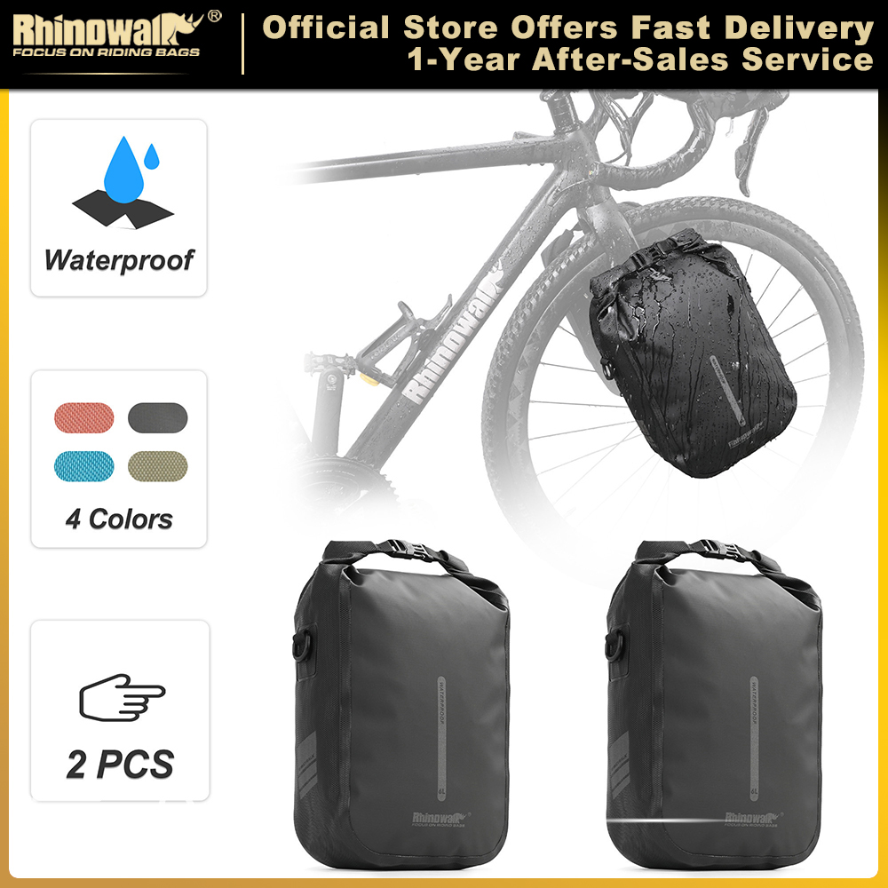 Cycling Commuter Backpack Waterproof - Rhinowalk Bike Quick Release Fork Bag