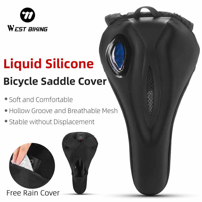 Commuting With Bike - WEST BIKING Memory Foam Bike Saddle
