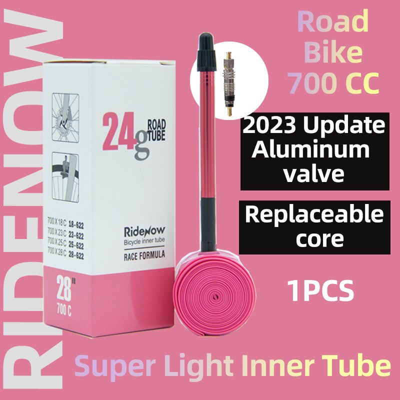 Inner Tube 700C - Ridenow 1Pcs 2025 Aluminum Valve Bike