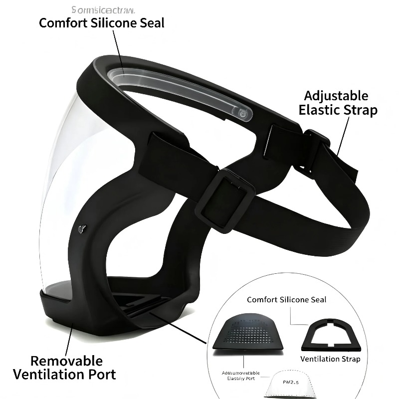 Pesticide Protective Mask Anti - Cycling To Work ulasan dan harga