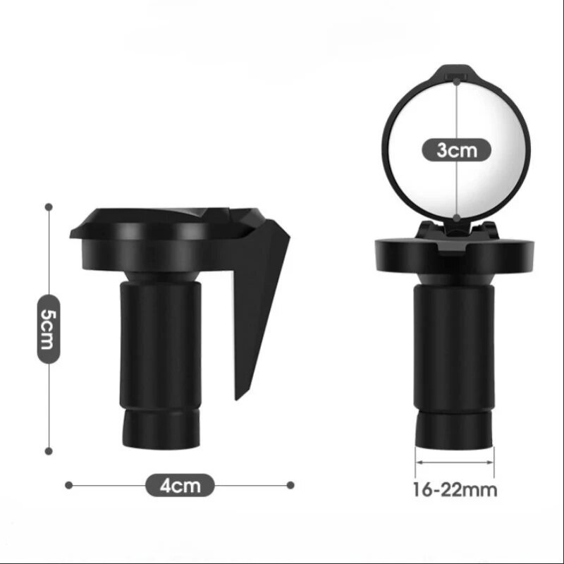 1/2pcs Bicycle Rearview Mirror - Mirror Handlebar Convex ulasan dan harga