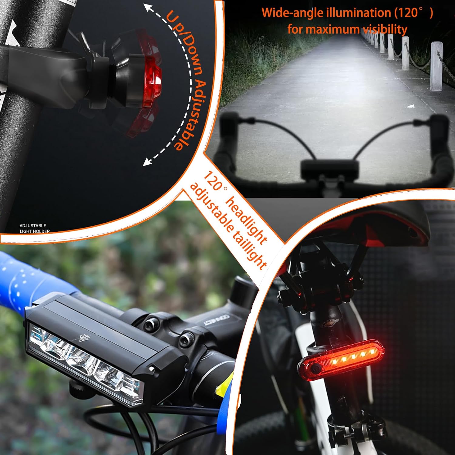 1-Pack/2-Pack Ultra-Bright Led - Commuting With Road Bike ulasan dan harga