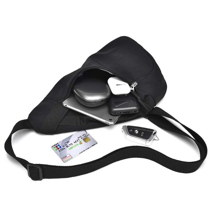 Chest Bag Single Shoulder Cros - Commuter Cycling ulasan dan harga