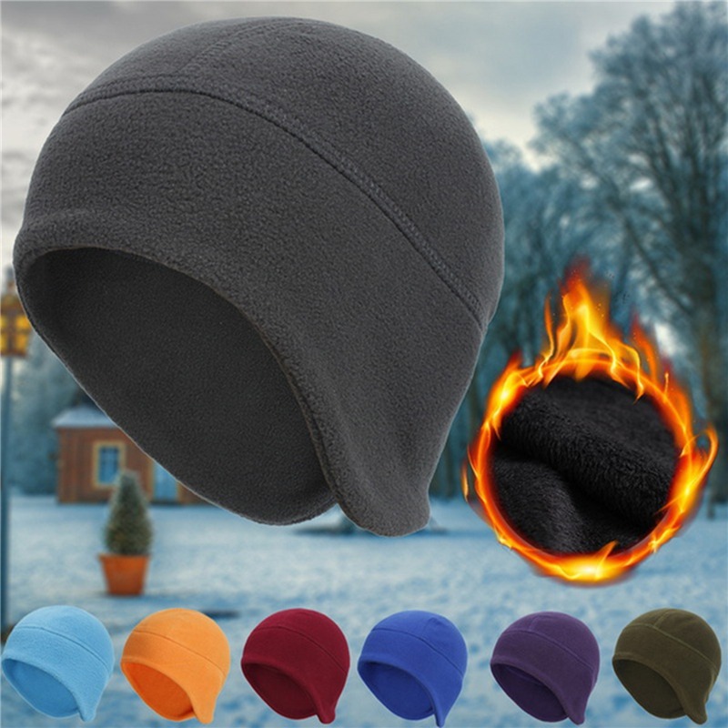 Fleece Earflap Hat Cycling Aut - Winter Cycling Commute ulasan dan harga