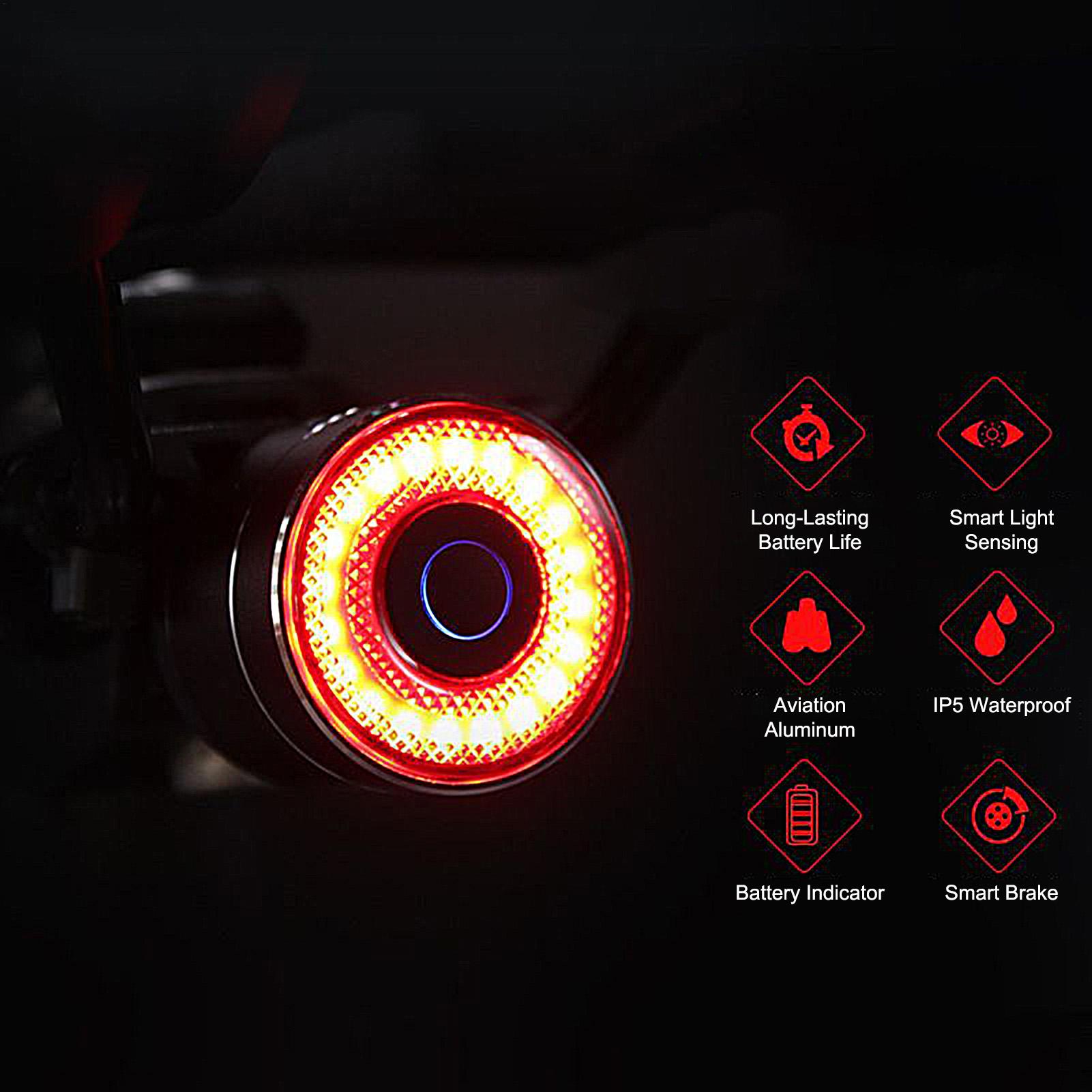 Bike Rear Light Smart Bike Bac - Commuting With Road Bike ulasan dan harga