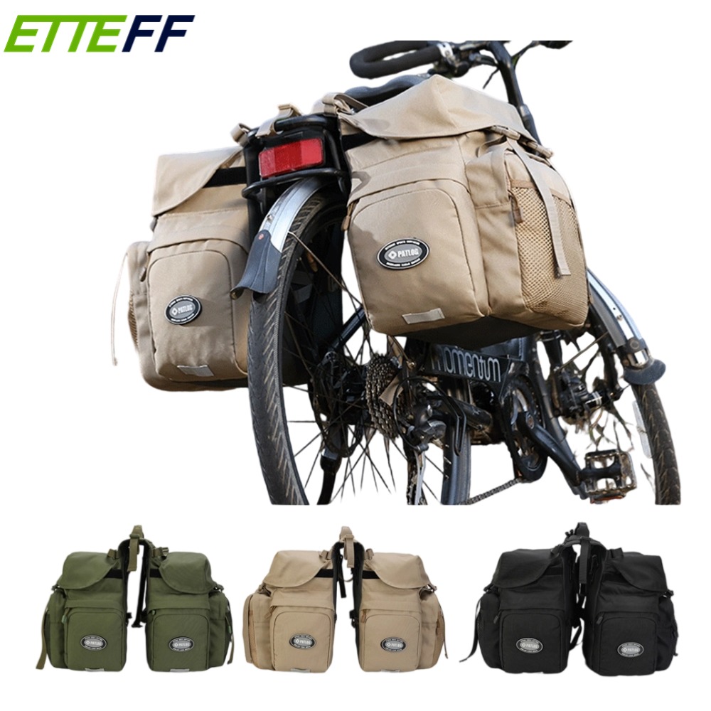 1PCS 30L Waterproof Bike Panni - Panniers Waterproof Rear ulasan dan harga