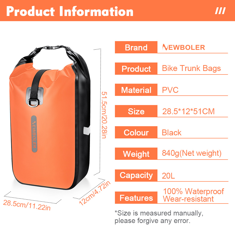NEWBOLER 10L 20L Waterproof Cy - Cycling Commuter Backpack Waterproof ulasan dan harga