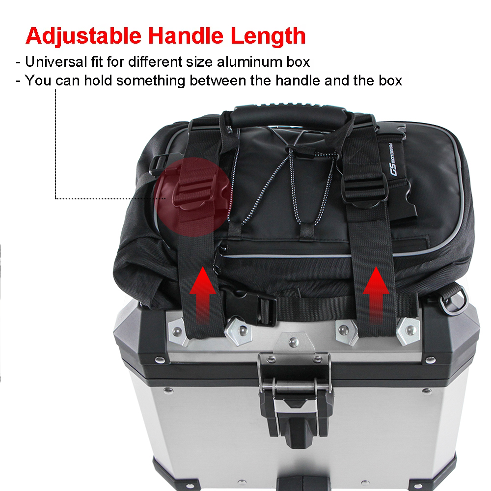 Motorcycle Handle Rope Pannier - Cargo Rack Aluminum ulasan dan harga
