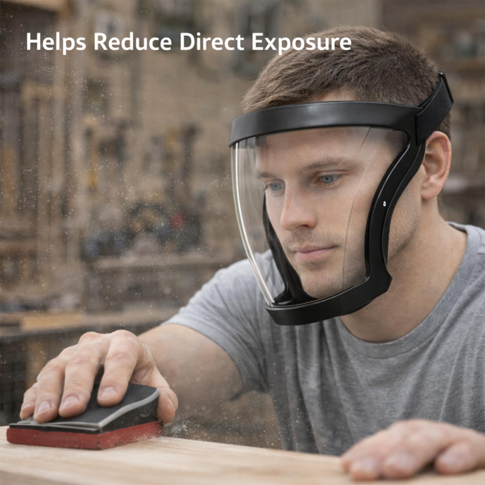 Full Face Shield for Yard Work - Cycling To Work ulasan dan harga
