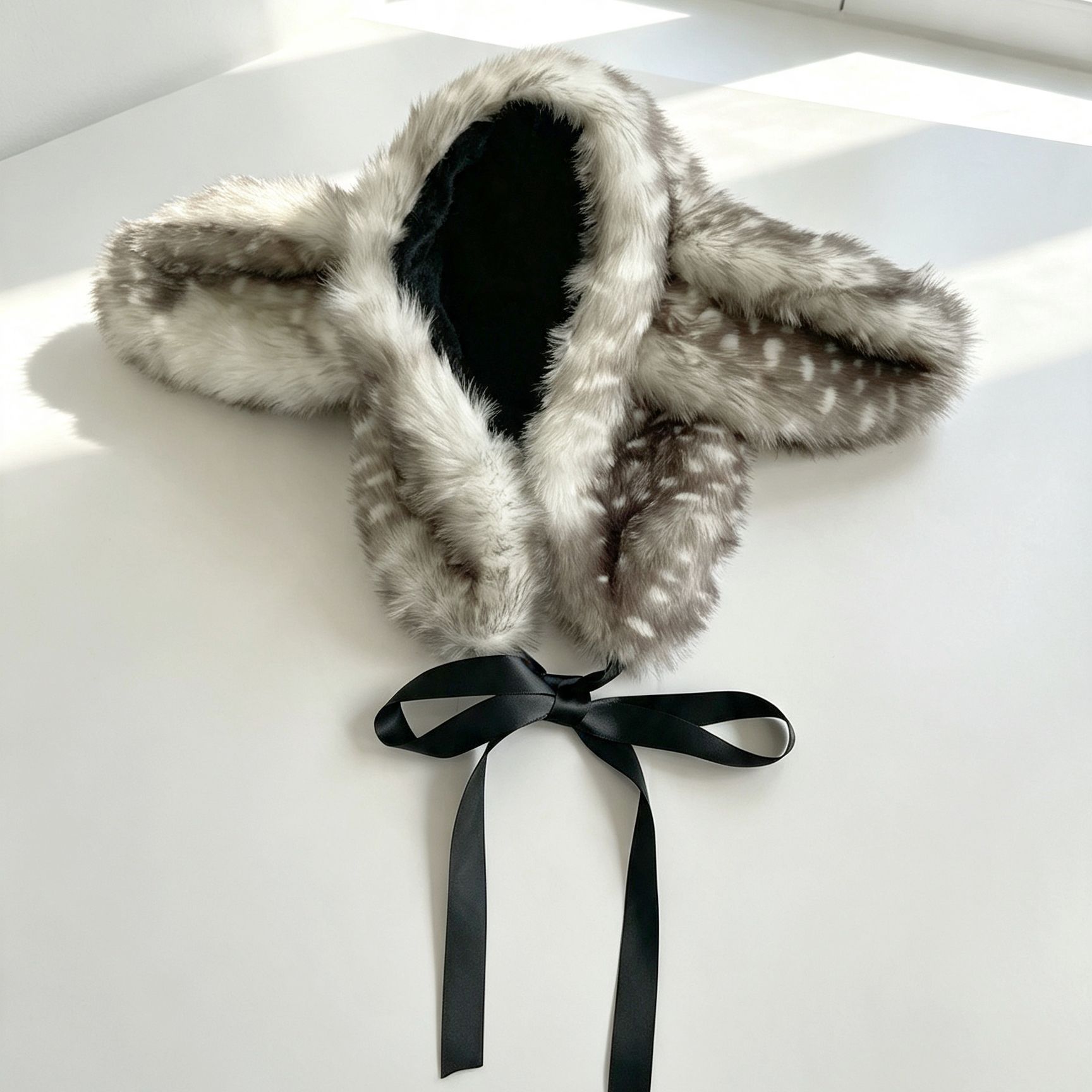 Winter Elk Print Plush Earmuff - Winter Cycling Commute ulasan dan harga