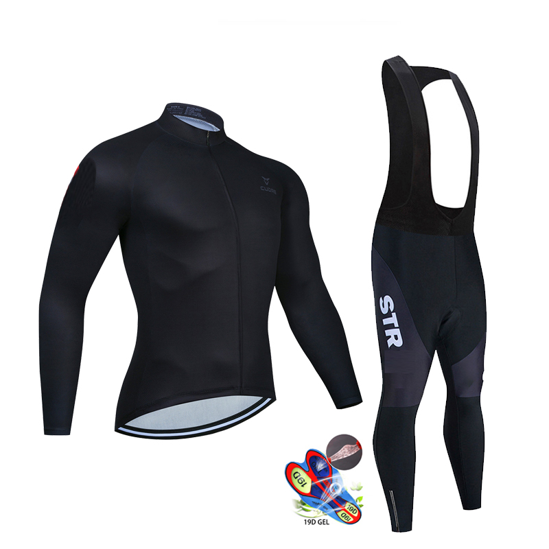 Autumn Black Cycling Jersey Se - Cycling Community ulasan dan harga