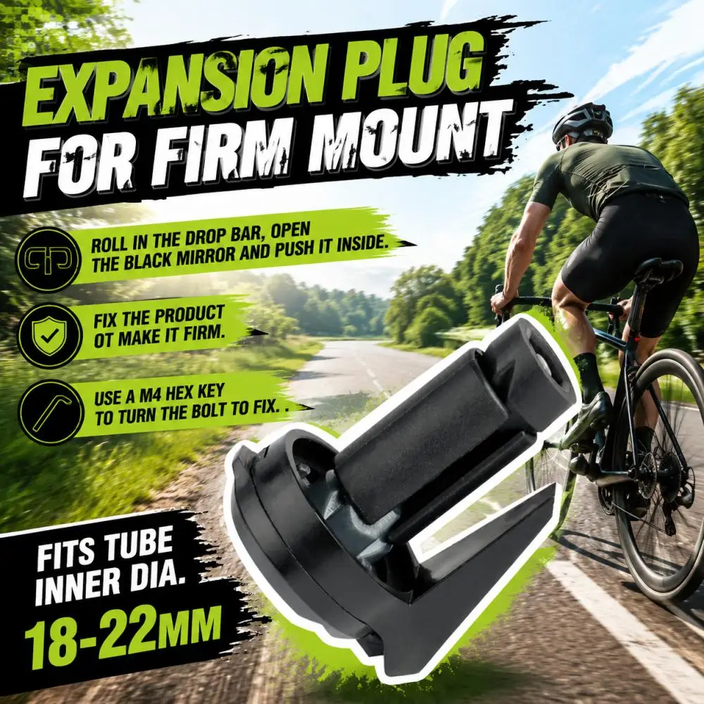 Bicycle Rearview Mirror Bike H - Mirror Handlebar Convex ulasan dan harga
