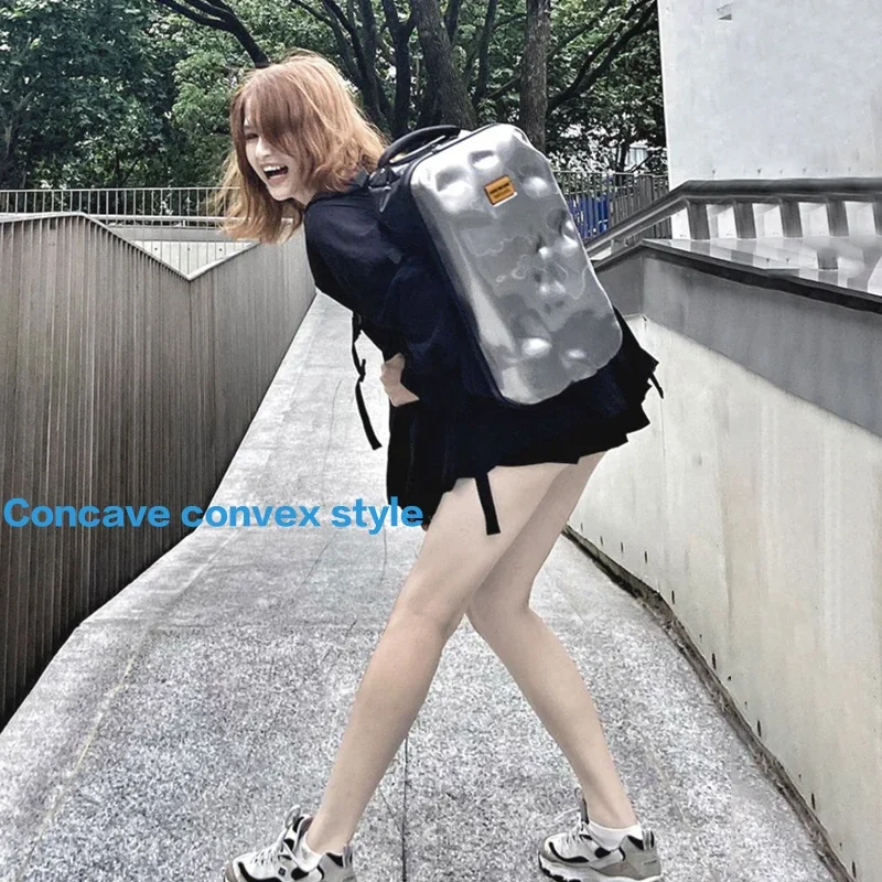 Men Women Hard Shell Water Rep - Cycling Commuter Backpack Laptop ulasan dan harga