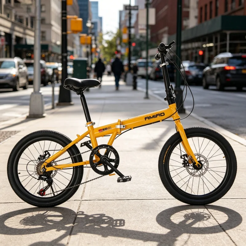 20 Inch Yellow Spoke Wheel Fol - Commuting With Bike ulasan dan harga