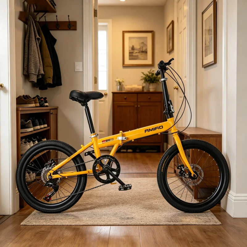 20 Inch Yellow Spoke Wheel Fol - Commuting With Bike ulasan dan harga