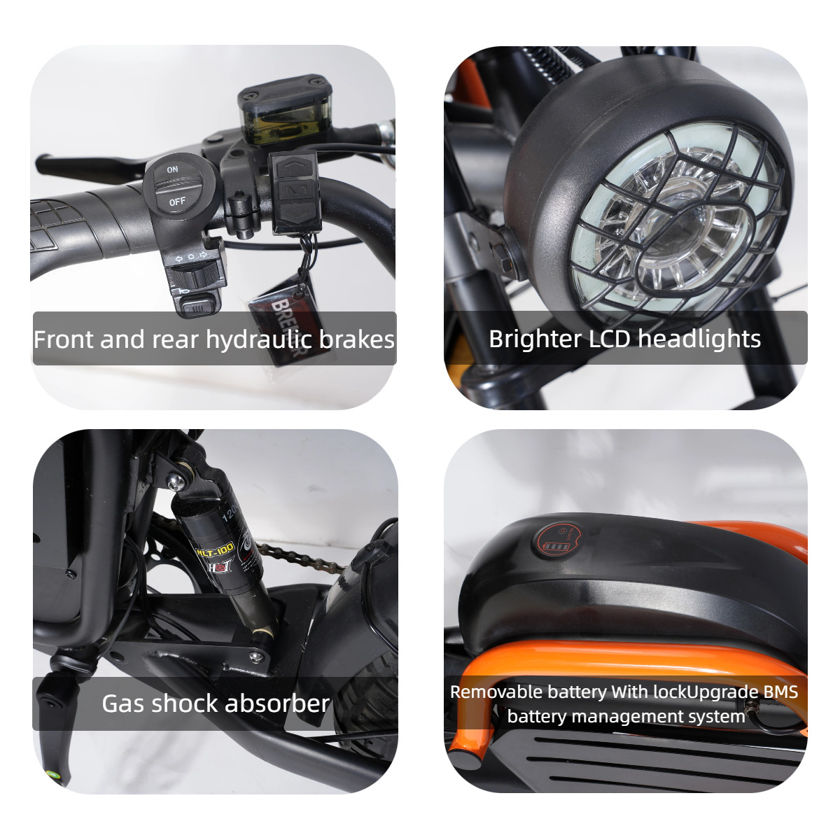 60V 20Ah WideTire Electric Mot - Commuting With Road Bike ulasan dan harga