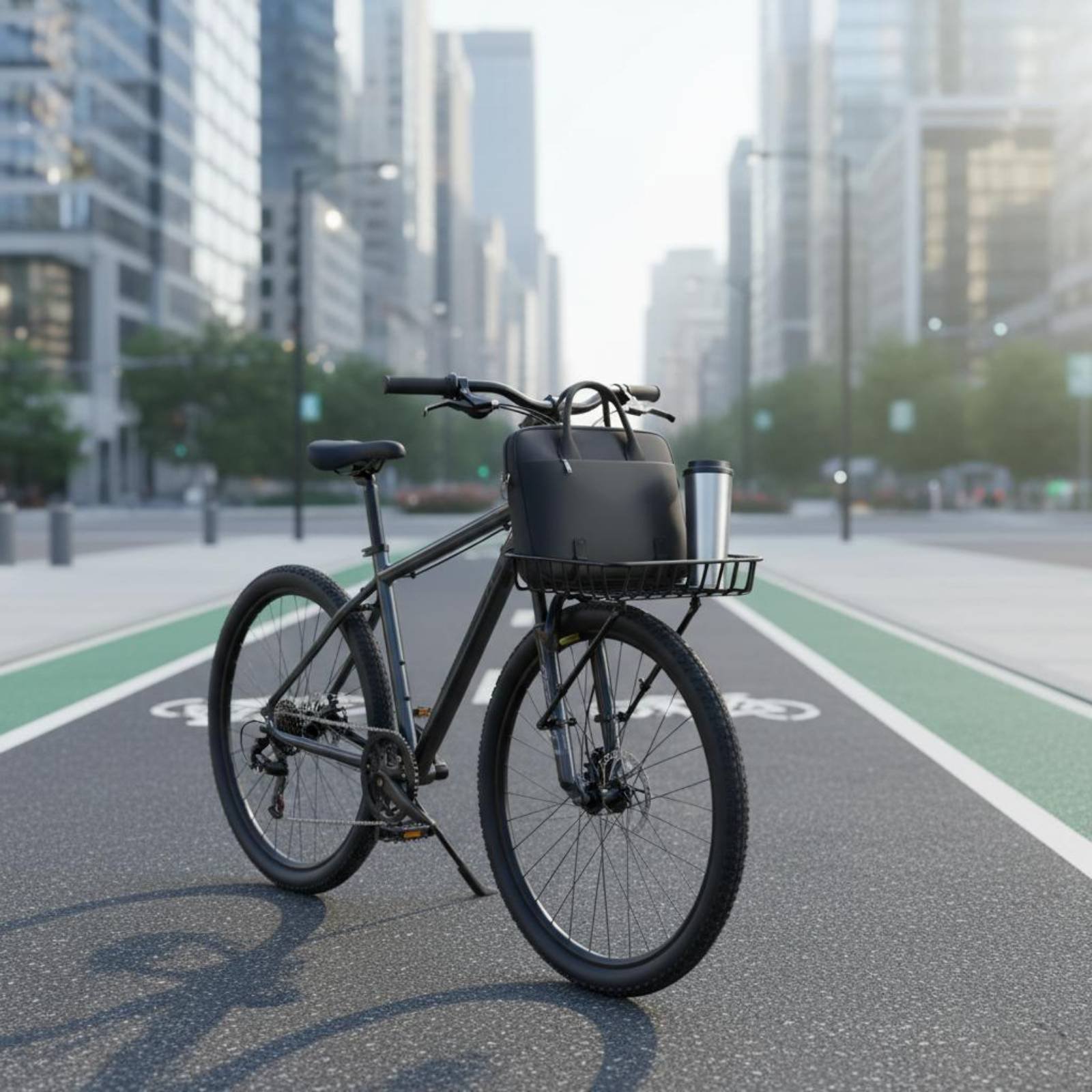 Aluminum Front Basket Lightwei - Commuter Cycling ulasan dan harga
