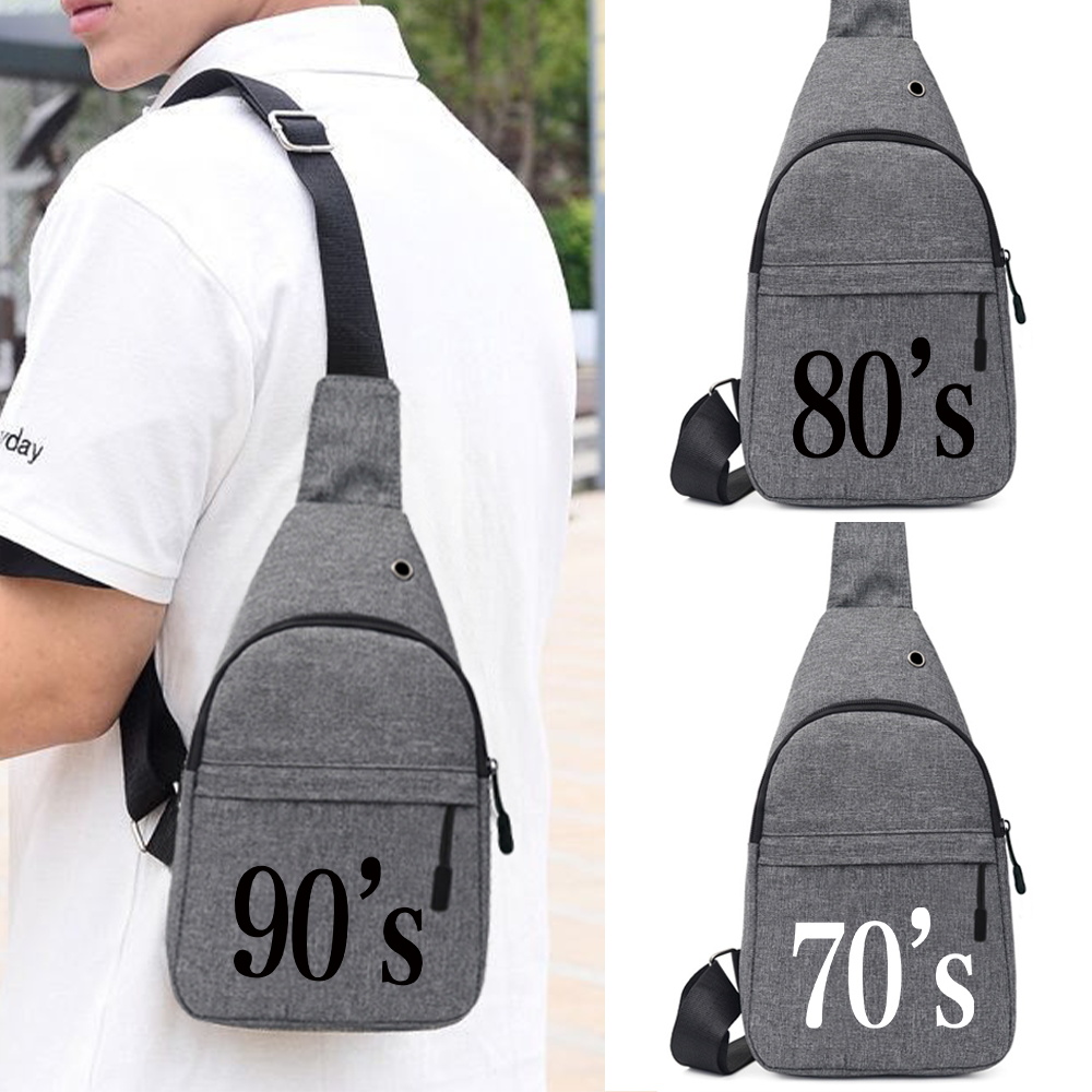 Single Shoulder Men Chest Bags - Cycling To Work ulasan dan harga