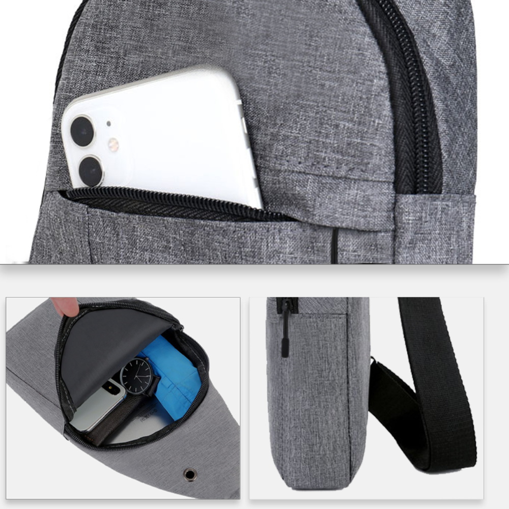 Single Shoulder Men Chest Bags - Cycling To Work ulasan dan harga