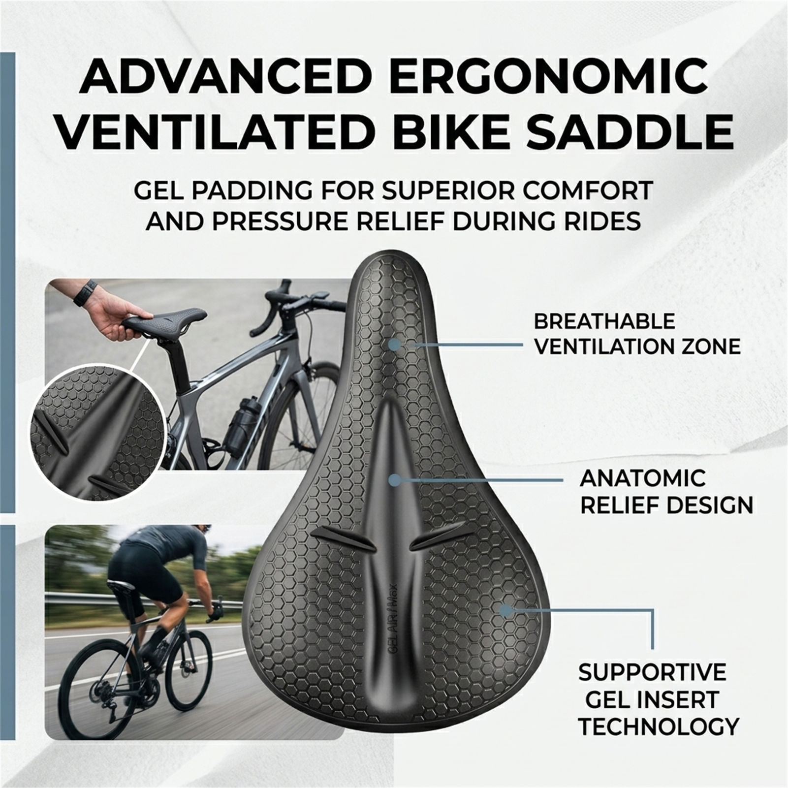 Silicone Bicycle Seat Cover Th - Commuting With Bike ulasan dan harga