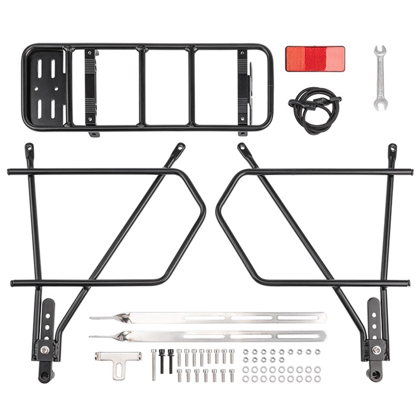 Bike Pannier Rack Versatile Al - Commuting With Road Bike ulasan dan harga