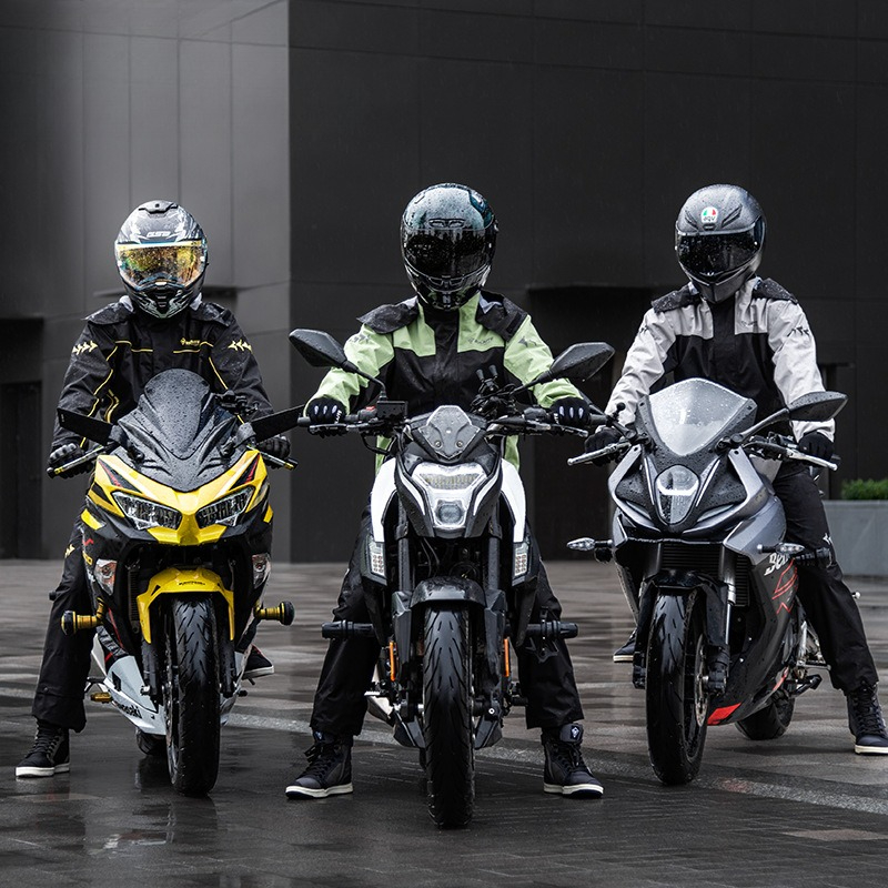 Oxford Motorcycle Rain Suit Wa - Cycling Commuter Rain Gear ulasan dan harga