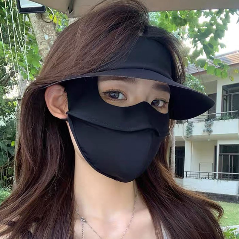 Breathable Full Face Mask Sun  - Cycling To Work ulasan dan harga