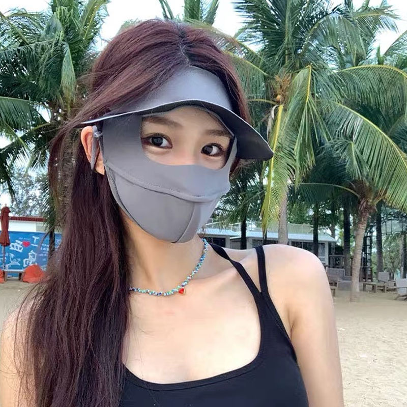 Breathable Full Face Mask Sun  - Cycling To Work ulasan dan harga