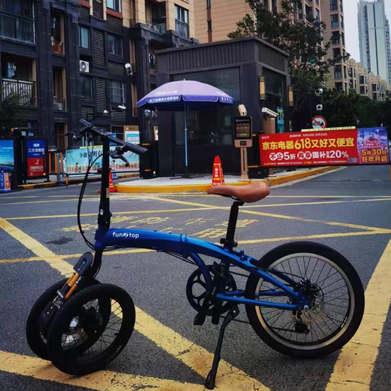 20/16-inch Dual-Front-Wheel Fo - Commuting With Bike ulasan dan harga