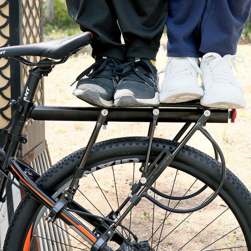 Bike Rear Seat Rack Aluminum A - Cargo Rack Aluminum ulasan dan harga