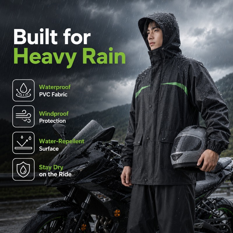 Unisex 2-Piece Waterproof Cycl - Cycling Commute Pants ulasan dan harga