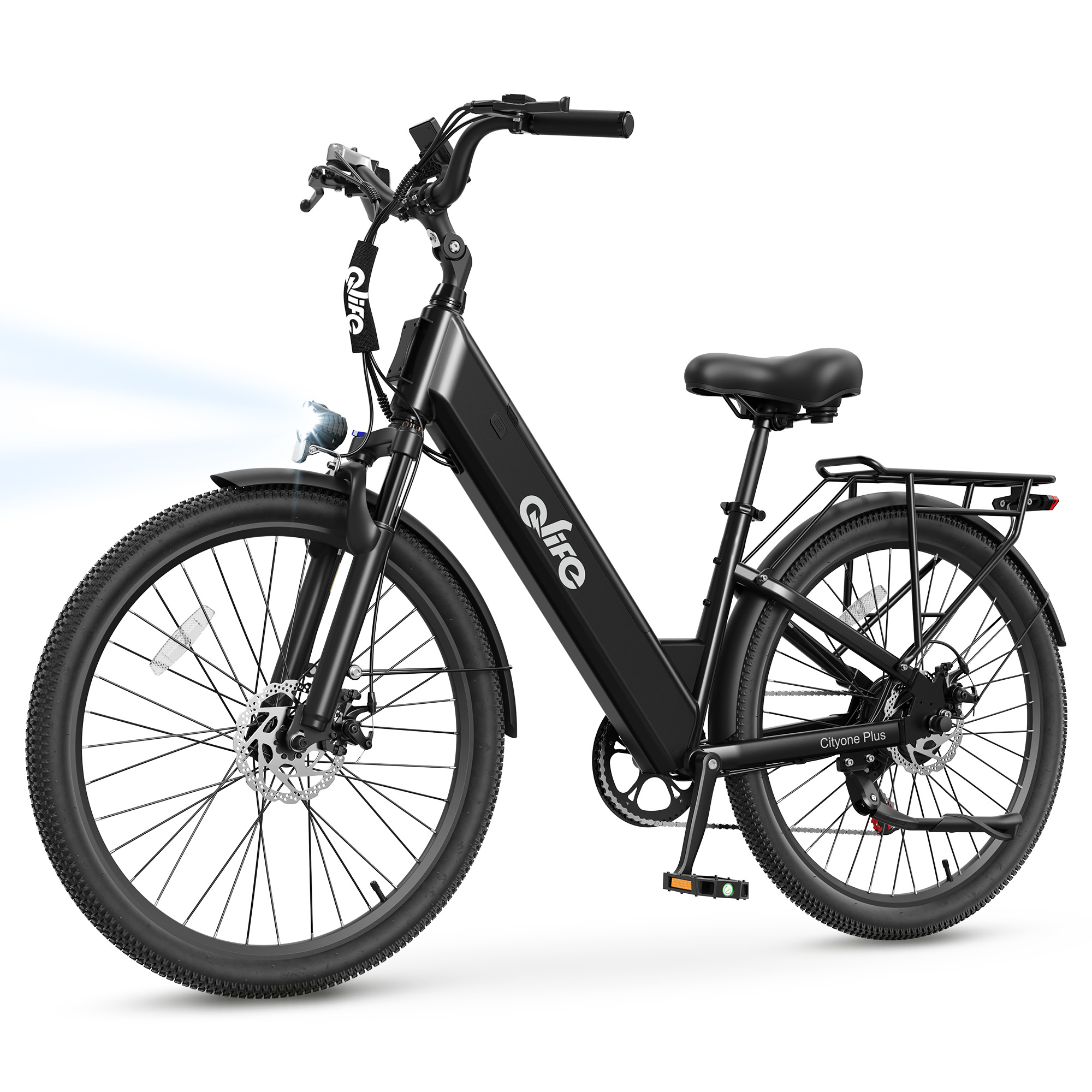 Qlife Cityone Plus St Electric - Commuting With Bike ulasan dan harga