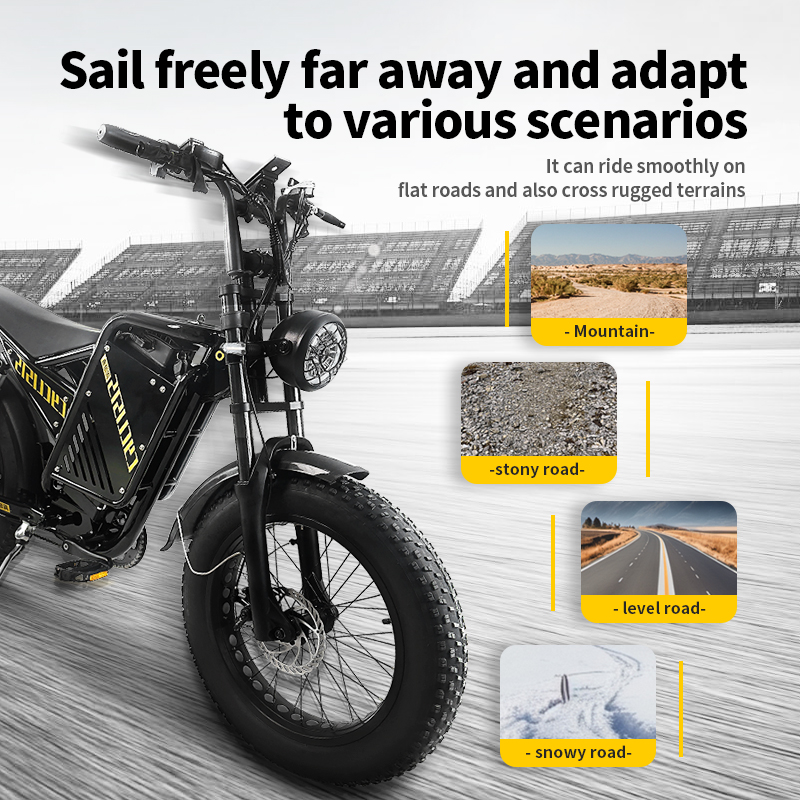 ATV&UTV500W Electric Commuter  - Commuting With Bike ulasan dan harga