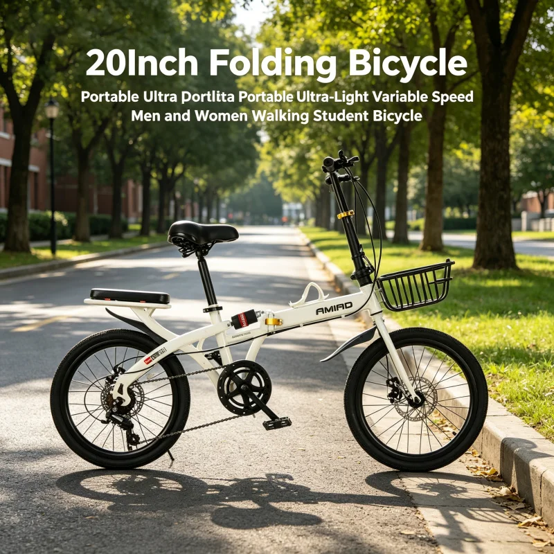 20-inch Ultra-Light Folding Bi - Commuting With Bike ulasan dan harga