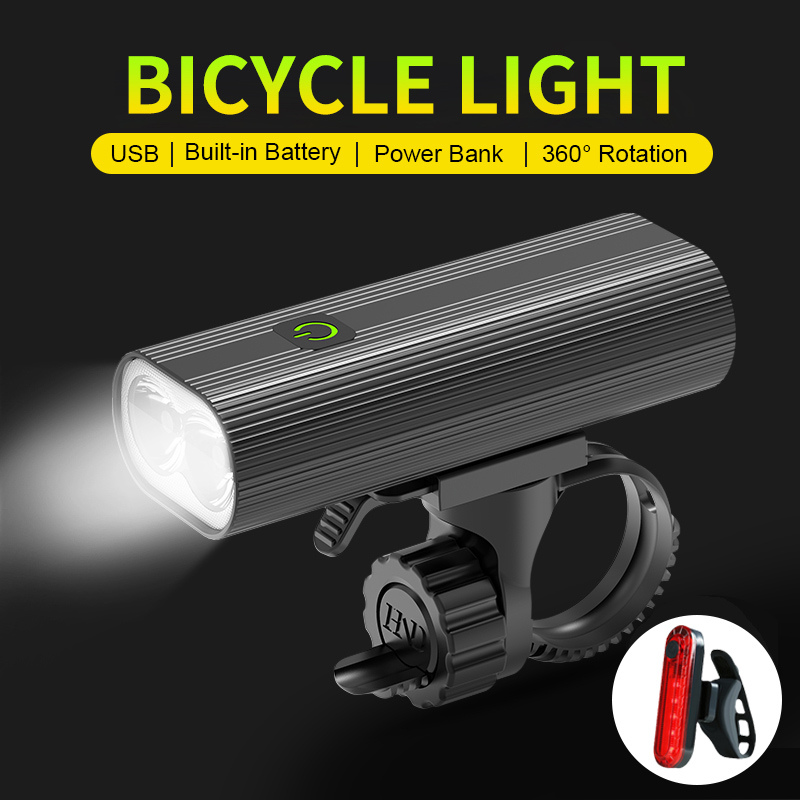 Rechargeable Super Bright Bike - Commuting With Road Bike ulasan dan harga