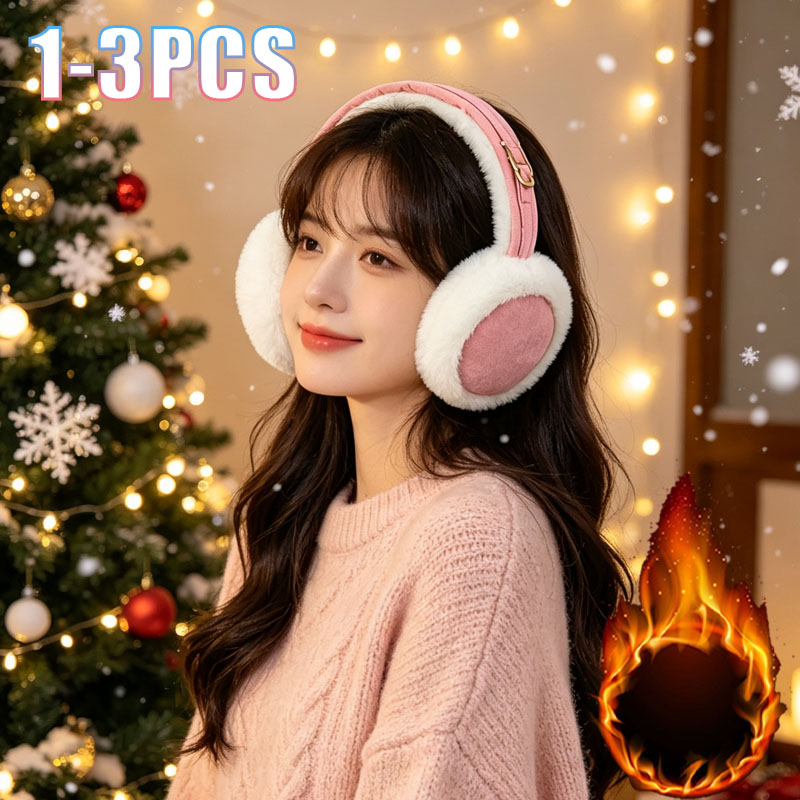 1-3PCS Winter Earmuffs Women F - Winter Cycling Commute ulasan dan harga