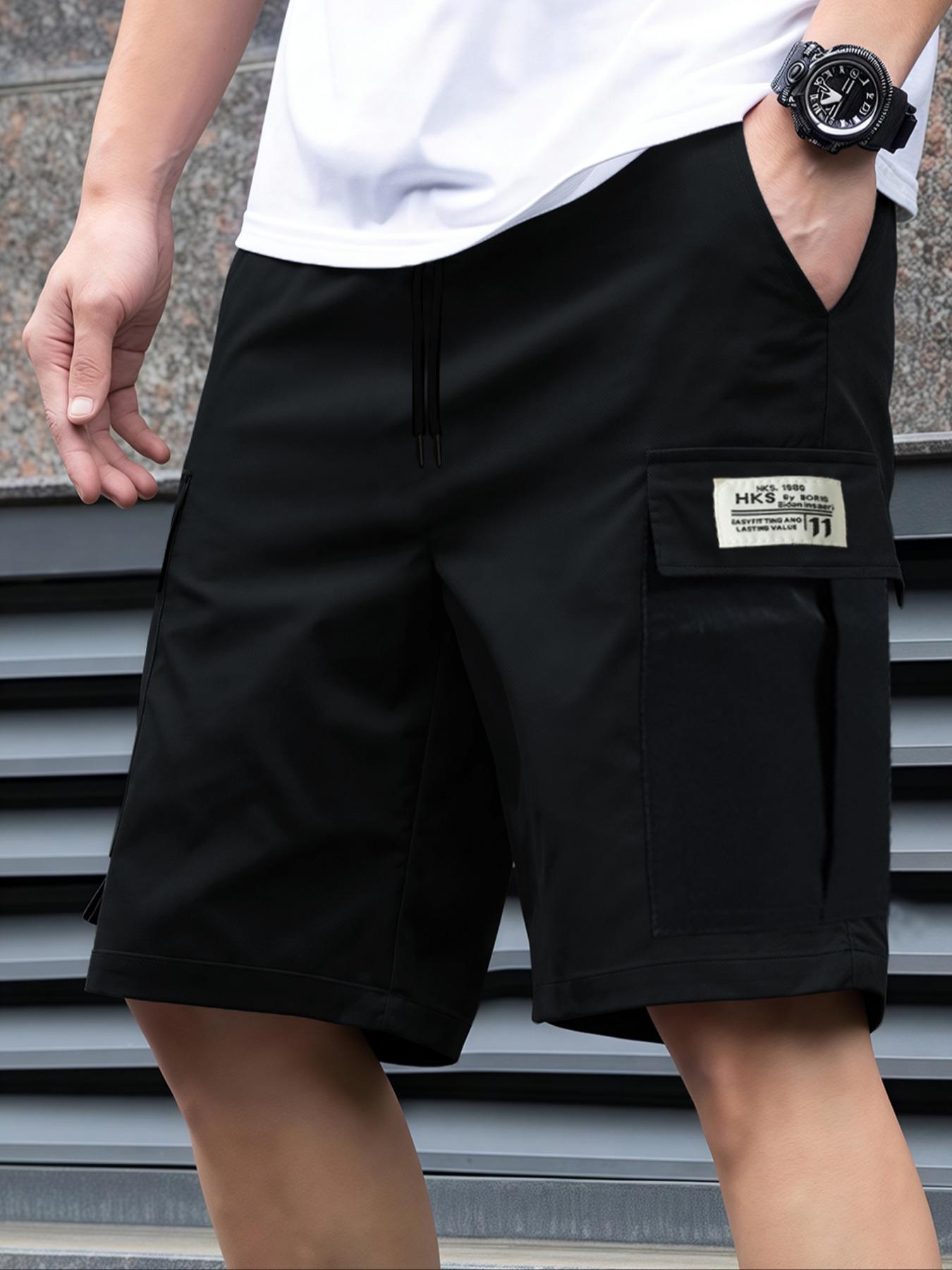 Men's Plain Casual Sports Shor - Cycling Commute Pants ulasan dan harga