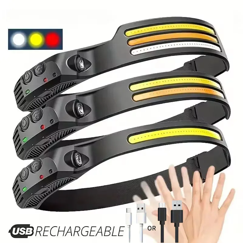 Multi-functional COB Headlamp  - Cycling To Work ulasan dan harga
