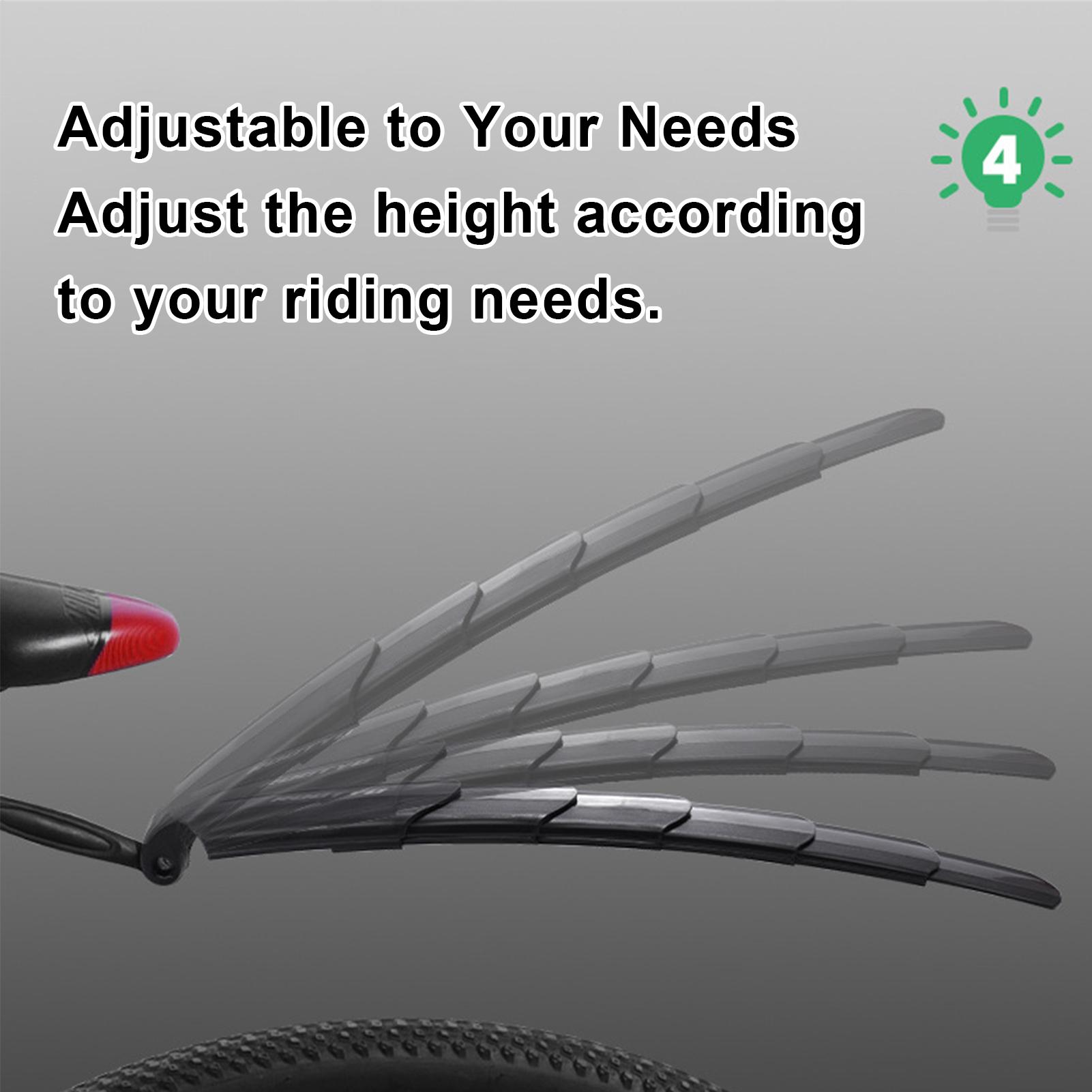 Bike Fenders Telescopic Bicycl - Commuting With Road Bike ulasan dan harga