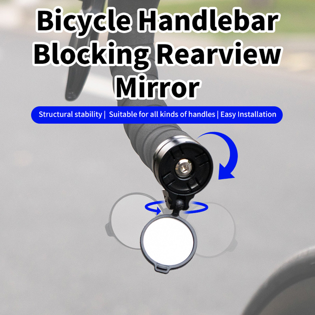 1-5PCS Bicycle Rearview Mirror - Mirror Handlebar Convex ulasan dan harga