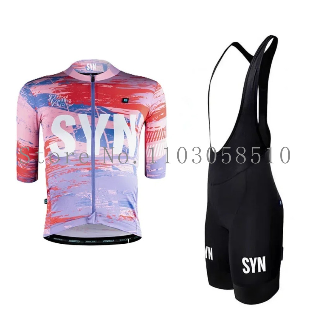 SYN Jersey Men's Bib Sponge Cu - Cycling Community ulasan dan harga